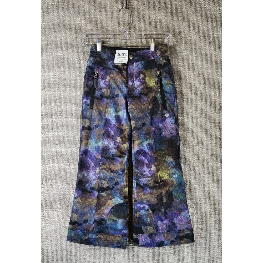 Obermeyer Brooke Snow‎ Pants Youth/Teen XS 6-7 Now You See Me Print NEW